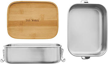 Контейнер для їжі Tatonka Lunch Box I Bamboo, 800 мл, фото 2