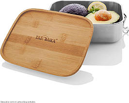 Контейнер для їжі Tatonka Lunch Box I Bamboo, 800 мл, фото 5