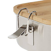 Контейнер для їжі Tatonka Lunch Box I Bamboo, 800 мл, фото 4