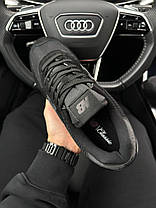Чоловічі кросівки New Balance Classic All Black Взуття Нью Беланс Классік замша текстиль демісезон, фото 6