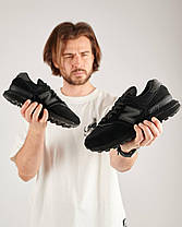 Чоловічі кросівки New Balance Classic All Black Взуття Нью Беланс Классік замша текстиль демісезон, фото 3
