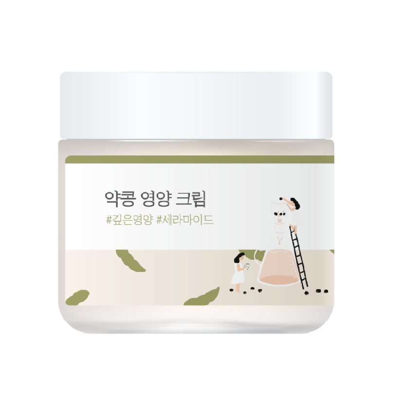 Поживний крем із чорною соєю Round Lab Soybean Nourishing Cream 80 мл