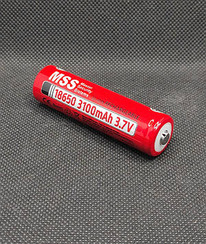 Акумулятор  MSS ICR18650 3,7V 3100mAh ( 1шт. )