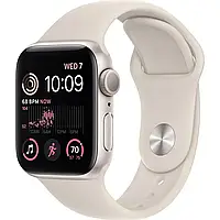 Смарт-годинник Apple Watch SE 2 40mm Starlight Aluminum Case with Starlight Sport Band S/M (MNT33)