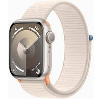 Смарт-годинник Apple Watch Series 9 GPS 41mm Starlight Aluminum Case w. Starlight S. Loop (MR8V3)