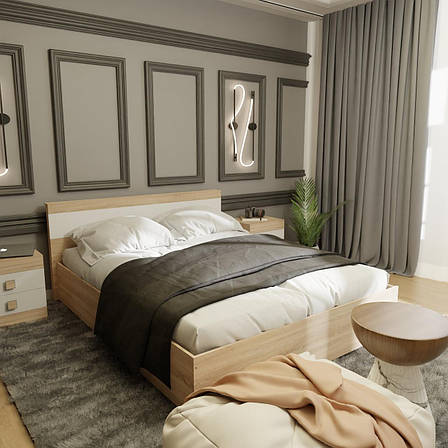 Ліжко двоспальне Соната-1400, фото 2