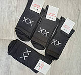 Шкарпетки з високою гумкою  ТМ Lomani р.40-44 чорні, фото 3