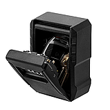 Мини сейф з кодовим замком Optimus Антивандальний зовнішній CH-817 P чорний 135 мм, фото 5