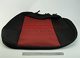 Чохли салону автомобіля Універсальні комплект Червоні "Авто Світ", фото 9