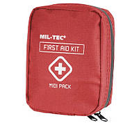 Аптечка первой помощи Mil-Tec First Aid Pack Midi red 16025910