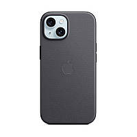 Чехол FineWoven Case with MagSafe Original for Apple iPhone 15 (OEM) - Black (ARM71960)