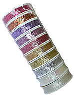 Нить Люрекс металлизированая Adele Allure нитка люрекс круглая плоская 100м/10шт цветной микс №3