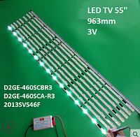 LED подсветка TV 46" 3LUMENS D2GE-460SCA-R3 UA46F5500AR UA46F5080AJ UA46F5300AR HG46AB670FJXXR 2шт.