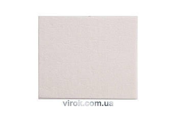 Протектор самоклеючий повстяний VOREL 100х120мм. (білий) [60/720]