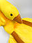 Дитяча іграшка з пледом Гусь-обіймусь (жовтий) 130 см., фото 2
