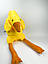 Дитяча іграшка з пледом Гусь-обіймусь (жовтий) 130 см., фото 3