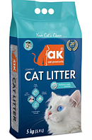 Наполнитель для кошек бентонитовый AKCAT COMPACT CAT LITTER (Марсельское мыло) 5 (кг)