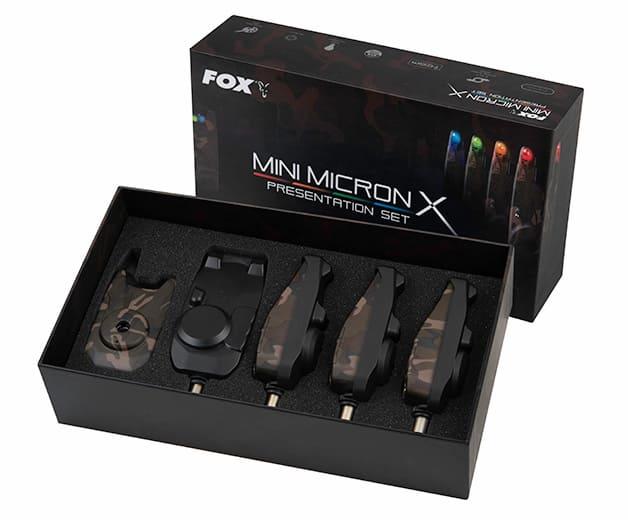 Набір сигналізаторів FOX Mini Micron X 4 rod Ltd Edition CAMO set (лімітована серія)