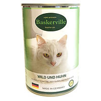 Консерва для кошек Baskerville (Баскервиль) оленина с курицей 400 (г)