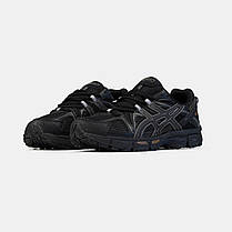 Кросівки Asics Gel-Kahana 8 Black Grey Gold / Асікс Гел-Кахана 8 Чорні з Сірим та Золотистим, фото 5