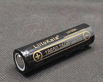 Акумулятор високострумовий LiitoKala Lii-25A  3,7V 2500mA ( 20A ) 1шт.