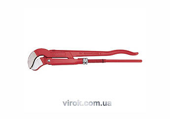 Ключ трубний переставний YATO: тип "S" — 1.5", L = 420 мм. DIN 5234. CrV [18]