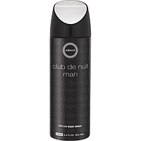 Дезодорант Armaf Club De Nuit Man для чоловіків deo spray 200 ml