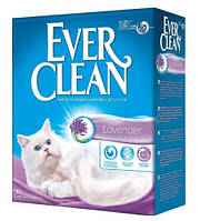 Наполнитель для кошачьего туалета Ever Clean Lavender - комкующий, с ароматом лаванды 10 (кг)