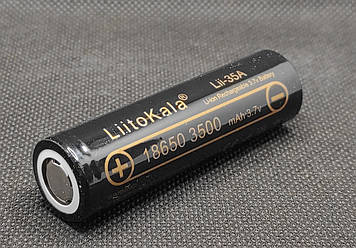 Акумулятор високострумовий LiitoKala Lii-35A 3,7V 3500mA ( 10A ) 1шт.