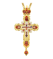 Крест для священника латунный позолоченый 226,87 Кр