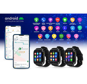 Smart Watch GARMIX PointPRO-300 4G Black UA UCRF, фото 3