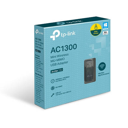 Адаптер USB WiFi TP-Link Archer T3U AC1300 UA UCRF, фото 2