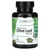 Emerald Laboratories, Листья средиземноморской оливы, 500 мг, 60 растительных капсул Киев