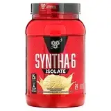 BSN, Syntha-6 Isolate, протеиновая смесь для приготовления напитка, ванильное мороженое, 912 г (2,01 фунта)