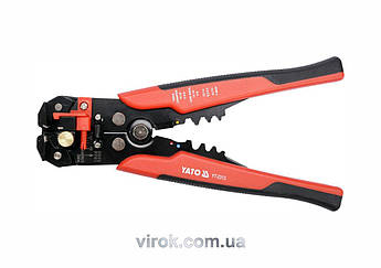 Кліщі для обтискання і зачистки проводів YATO, L=205 мм [5/30]