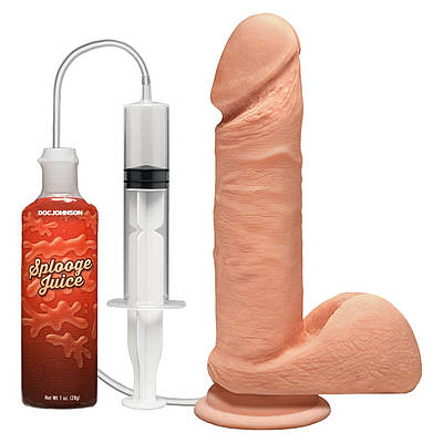 Кончайний фаллоїмітатор Doc Johnson The D ULTRASKYN Perfect D Squirting — 7 Inch