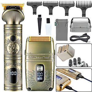 Бездротова машинка та тример для стриження волосся й бороди VGR V-649