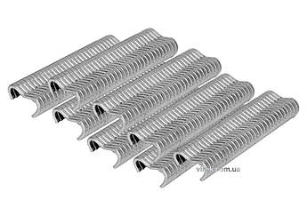 Скоба стяжна VOREL для обгороджувальної сітки. тип "Е" FI 2 мм до щипців 49840, 600 шт/уп. [10/60]