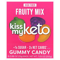 Kiss My Keto, Жевательные конфеты, фруктовая смесь, 8 пакетиков по 25 г (0,88 унции) Киев