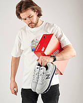 Чоловічі кросівки New Balance Classic Gray Black Взуття Нью Беланс Классік сірі замша текстиль демісезон, фото 2