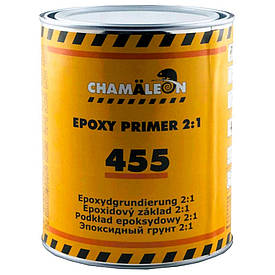 Епоксидний ґрунт без затверджувача світло-сірий Chamaleon 455 Epoxy Primer HS 2:1 1л