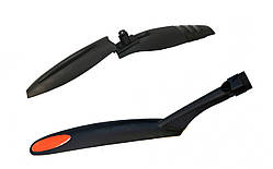 Комплект крил HUAXIN HN07A+HN08 26" MTB, пластикові, швидкознімні ORG