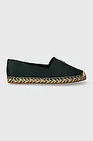 Urbanshop com ua Еспадрилі Tommy Hilfiger TH SATIN FLAT ESPADRILLE колір зелений FW0FW07881 РОЗМІРИ ЗАПИТУЙТЕ