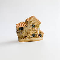 Мініатюра будиночок з каменю 3.8*3 Світло-коричневий
