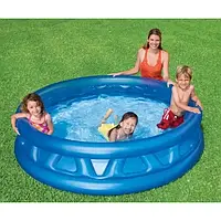 Дитячий надувний басейн круглий (розміром 188-46см, об'єм: 790л) Intex 58431