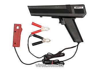 Стробоскопна лампа YATO для двигунів, U=12 В, макс. макс. 8000 об/хв. [6/12]