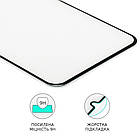 DR Захисне скло для Samsung A205/M107 A20/M10S (0.3 мм, 4D ARC чорне) Люкс, фото 3