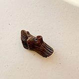 Мініатюра корч 5.1*2.7 см Темно-коричнева, фото 2