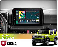 Штатна магнітола Sigma X9464 4+64 Gb Suzuki Jimny JB64 2018-2020 9"