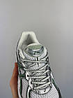 Жіночі кросівки Asics GT-2160 текстильні Асікс зі шкіряними вставками білі із зеленим, фото 4